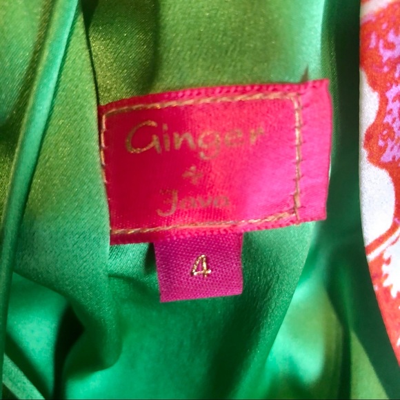 Ginger & Java Silk Dress - Picture 2 of 6